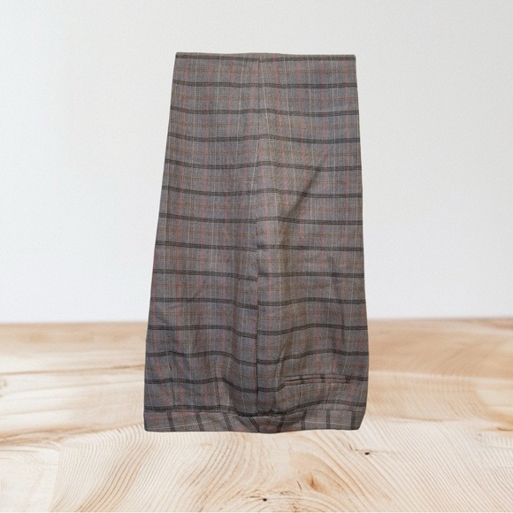 Harve Benard Women's Size 8 Lined Wool Striped Multi-Colored Tapered Leg Pants - Picture 9 of 9